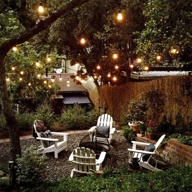 Backyard twinkle lights sale